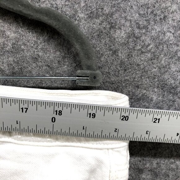 Old Navy High Rise OG Straight White Jeans Womens Size 18 Tall White Distressed - Picture 8 of 11